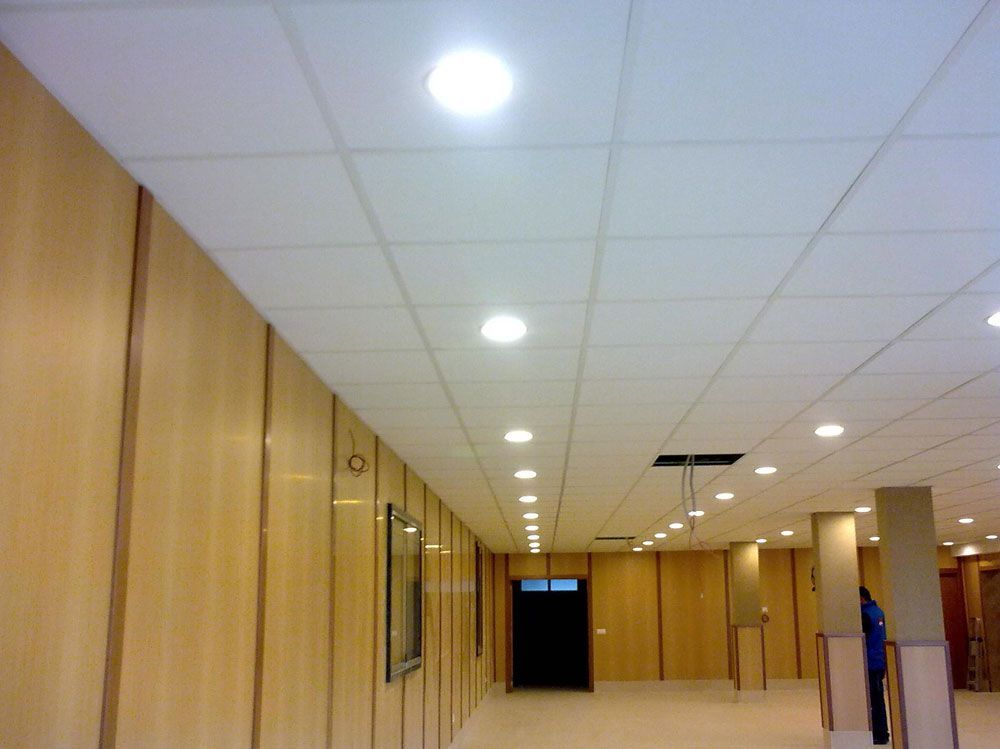 Instalación de pladur en oficinas